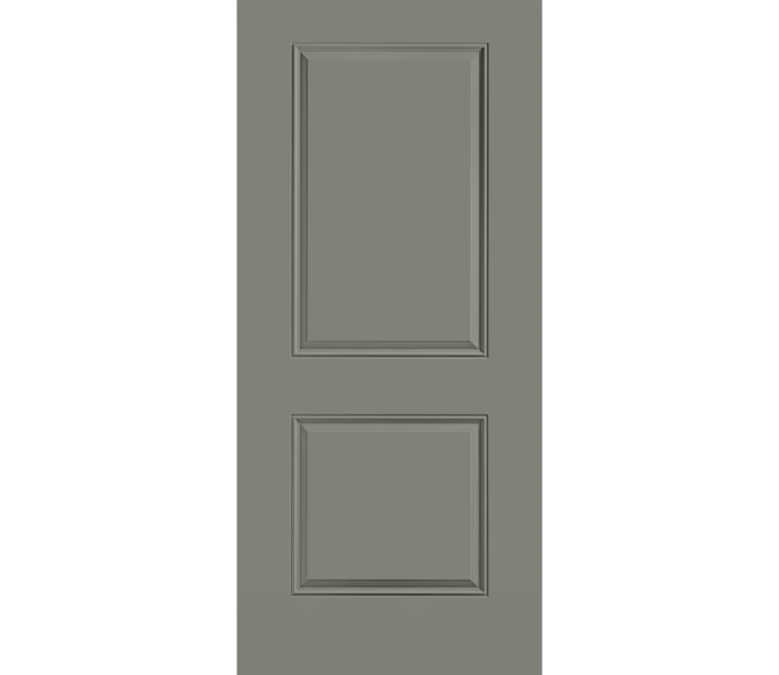 High Point 2 Panel Square Steel Entry Door