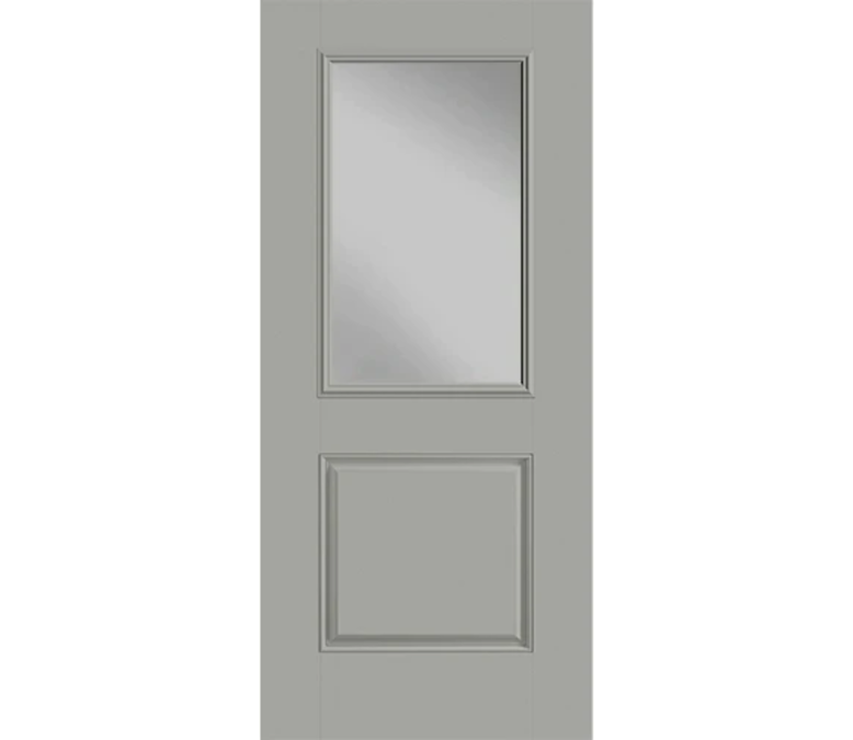 High Point Half Light 1 Panel Fiberglass Entry Door