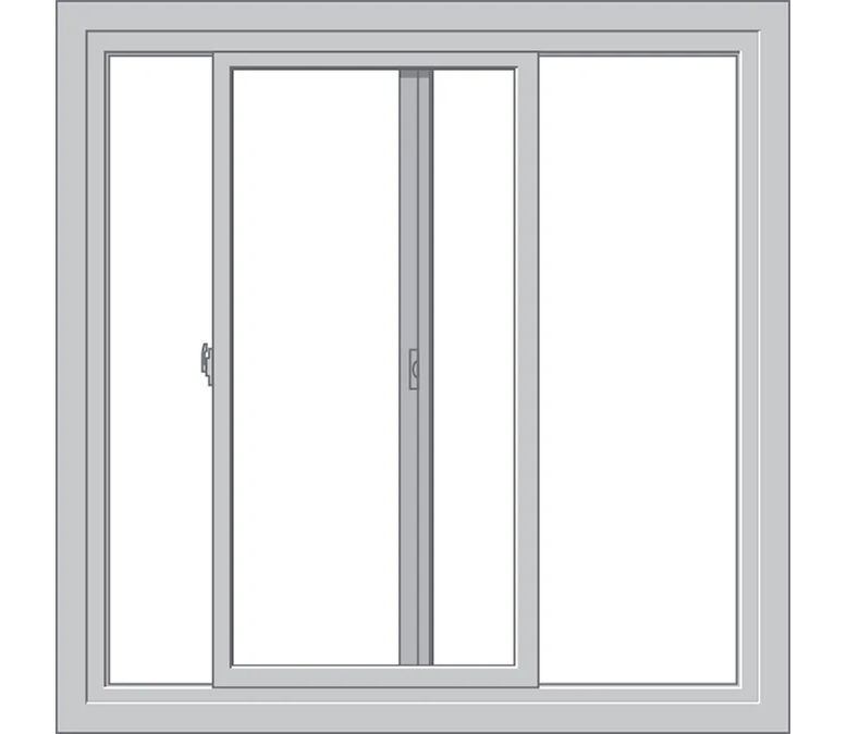 High Point Pella Hurricane Shield Series Vinyl Sliding Window