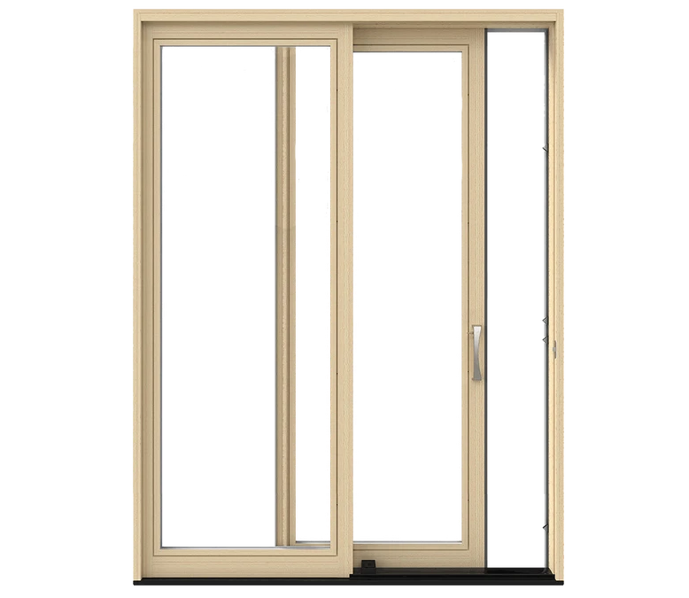 High Point Pella Lifestyle Series Wood Sliding Patio Doors