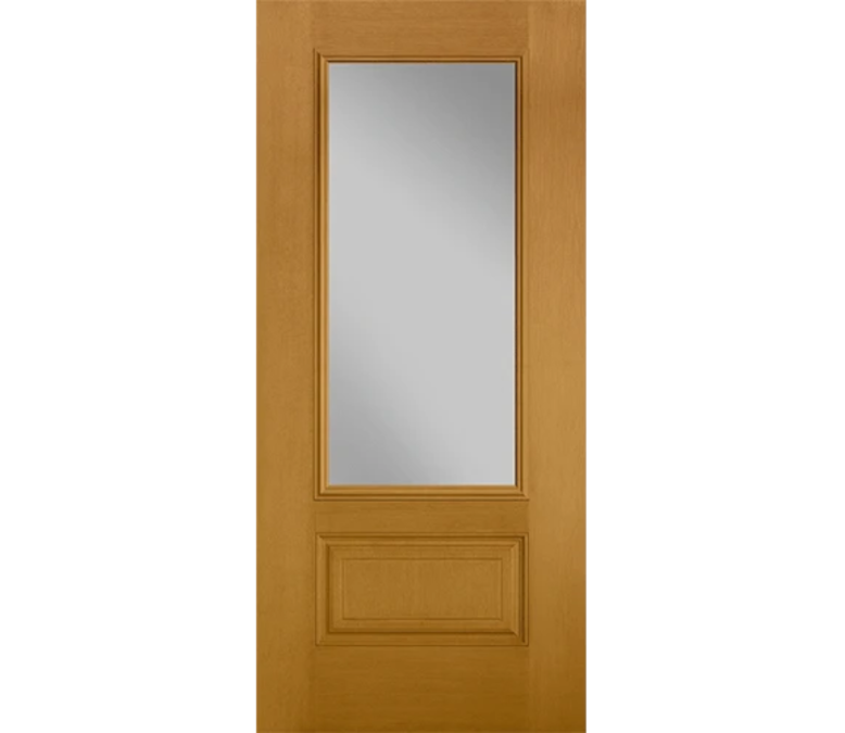 High Point Three Quaters light Fiberglass Entry Door