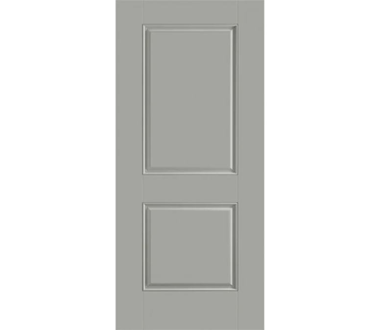 High Point Two Panel Square Fiberglass Entry Door